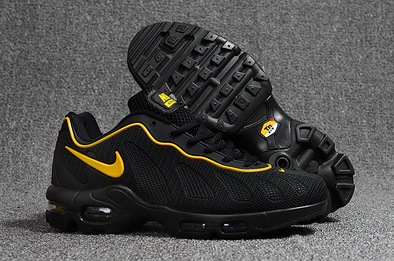 New Nike Air Max 96 Black Yellow Shoes - Click Image to Close